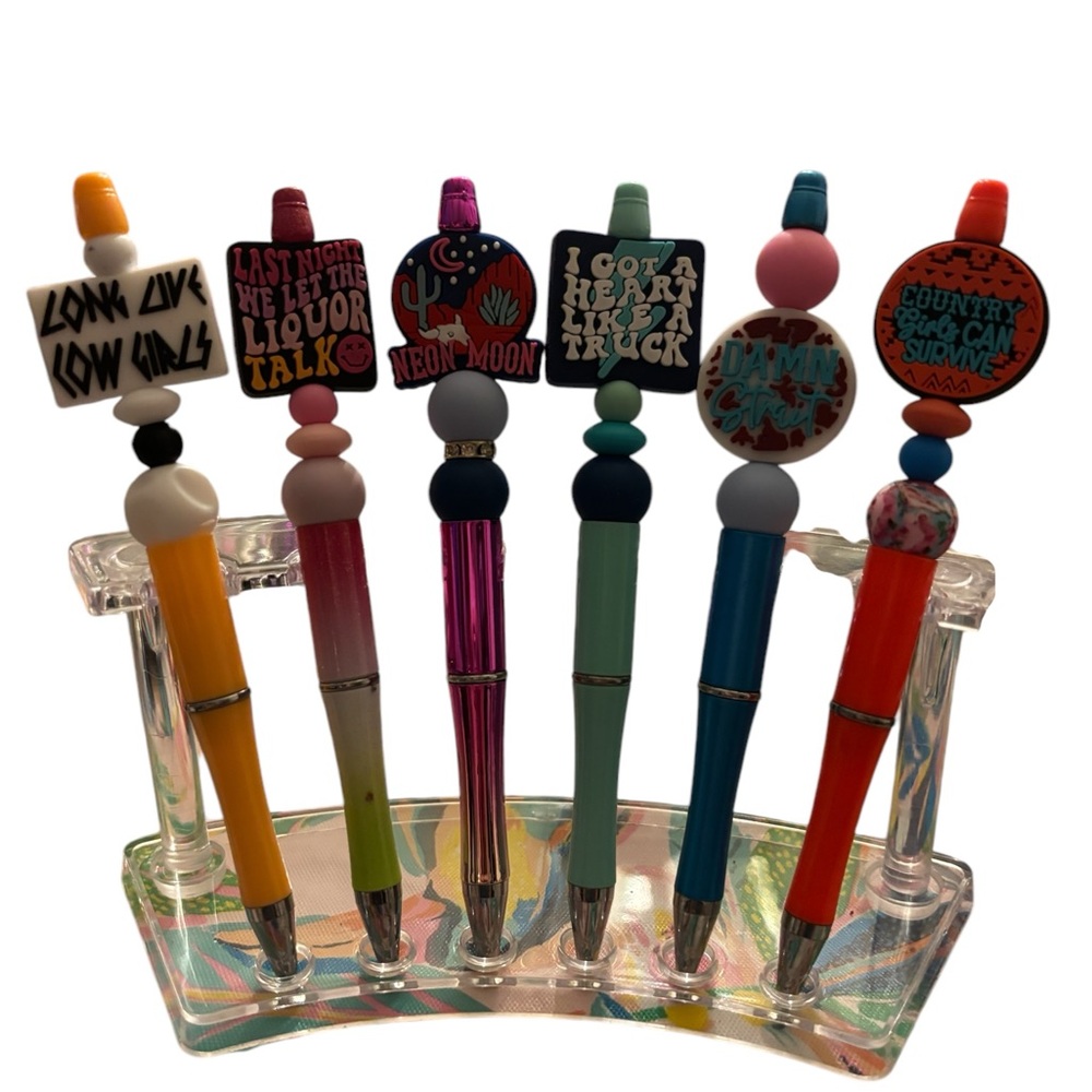 Colorful Novelty Pens Set